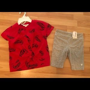 New Guess girls 2 piece set size 6